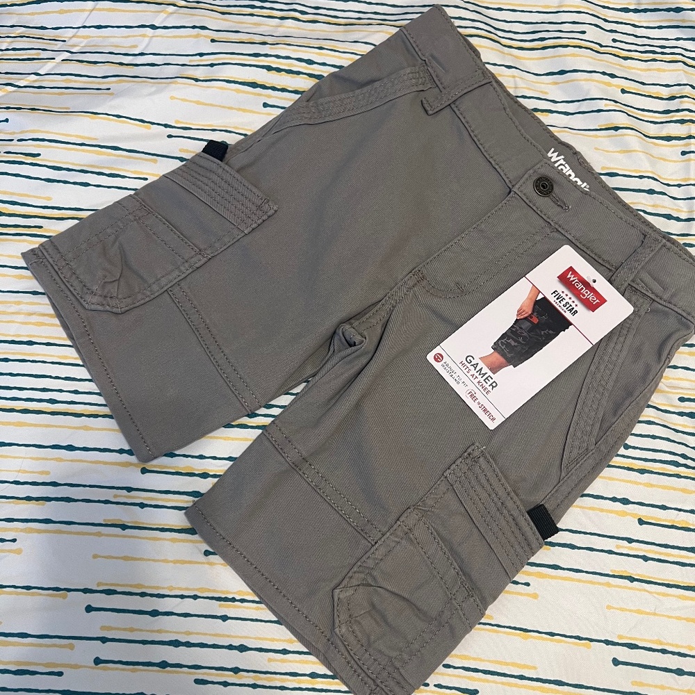 Wrangler utility boys cargo shorts